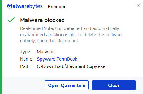 FormBook Virus - Malware removal instructions (updated)
