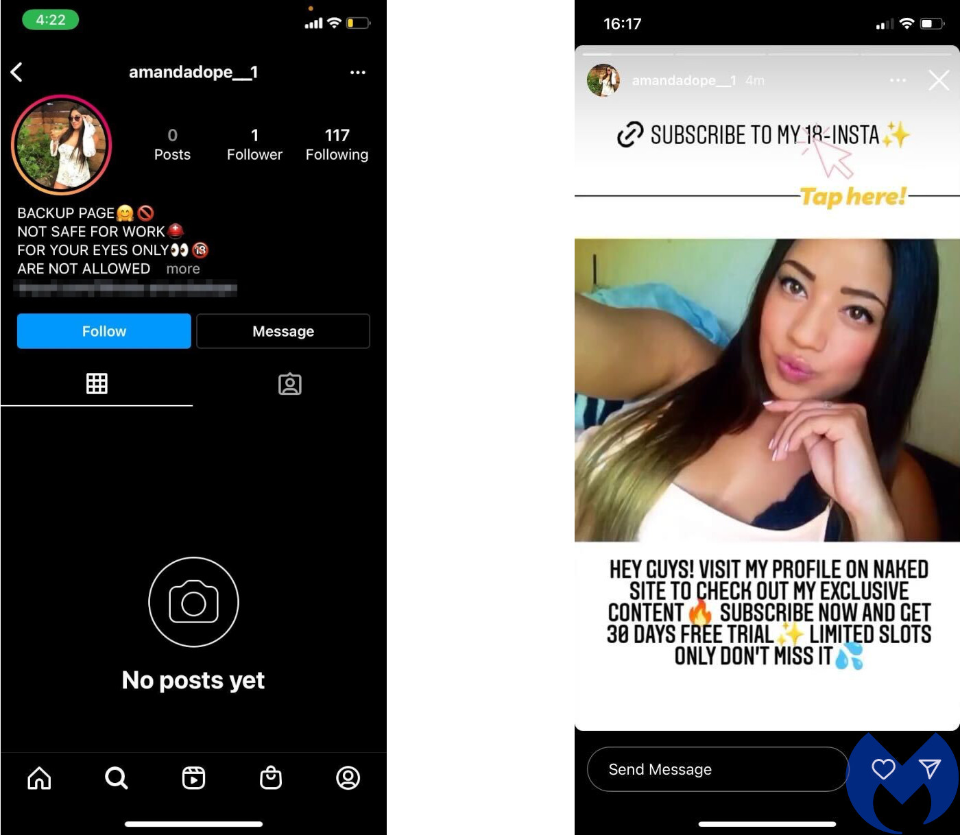 Scammers Prey on Instagram Vanity and 'Verified Account' Status