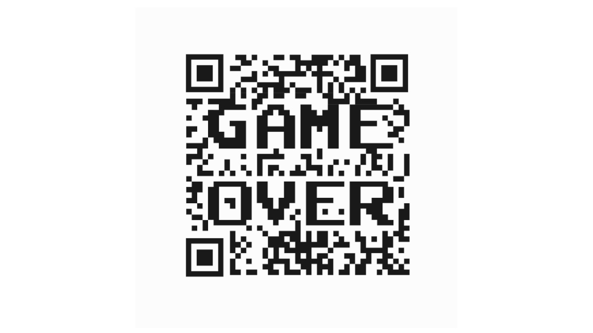 Game Over QR codes